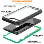 Wholesale iPhone 8 Plus / 7 Plus / 6S Plus Clear Dual Defense Case (Green)